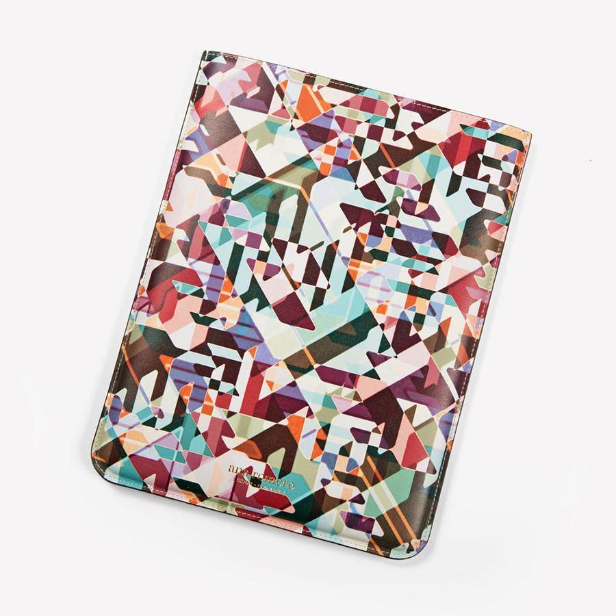 Kaleidoscope Leather Tablet Sleeve Ana Romero Collection 