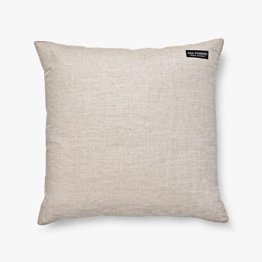 Grid Silk Pillow Ana Romero Collection 