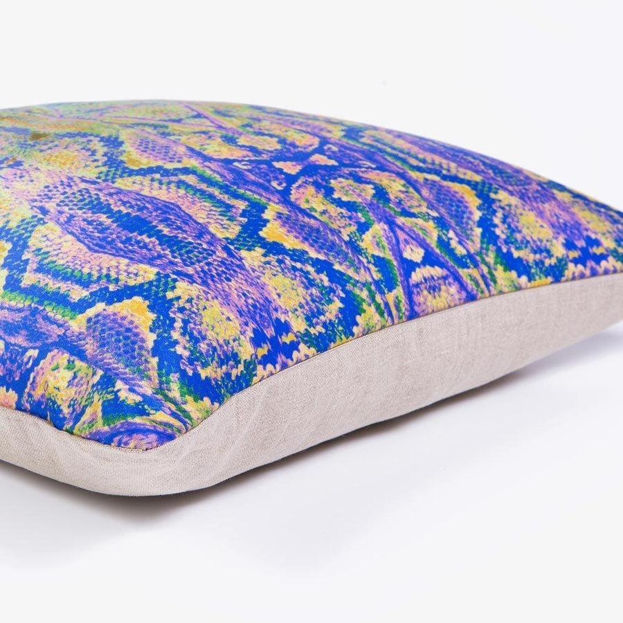 Snake Skin Silk Pillow Ana Romero Collection 