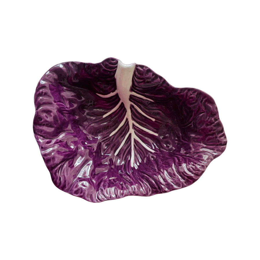 Bordallo Pinheiro Rare Vintage Large Purple Bowl. Collectible Cabbage Wares Portuguese Majolica, Grandmillenial Decor, Collectible Tableware Etsy 