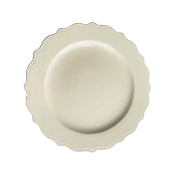 Butter Cream Charger Plate Ana Romero Collection 