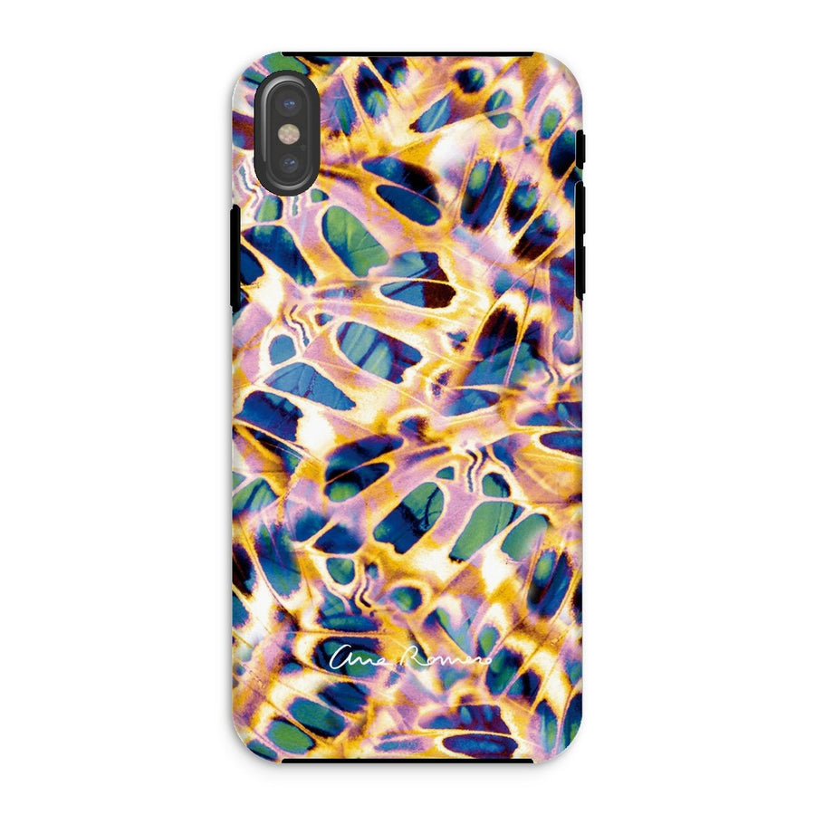 Butterfly Wings Tough Phone Case Ana Romero Collection iPhone XS Gloss 