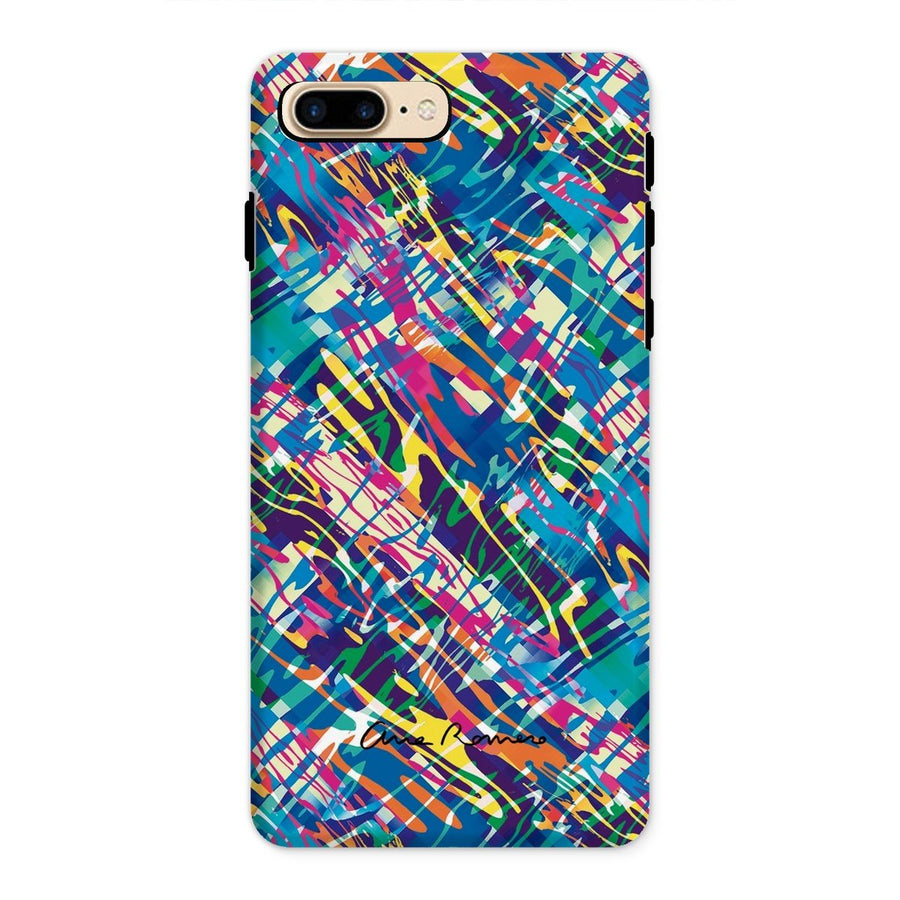 Camouflage Tough iPhone Case Ana Romero Collection iPhone 8 Plus Gloss 