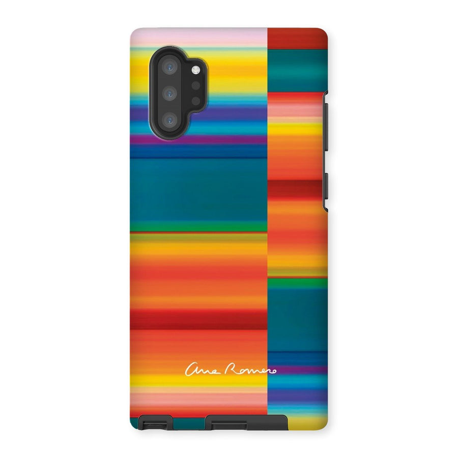 Color Landscape Samsung Tough Phone Case Ana Romero Collection Samsung Galaxy Note 10P Gloss 