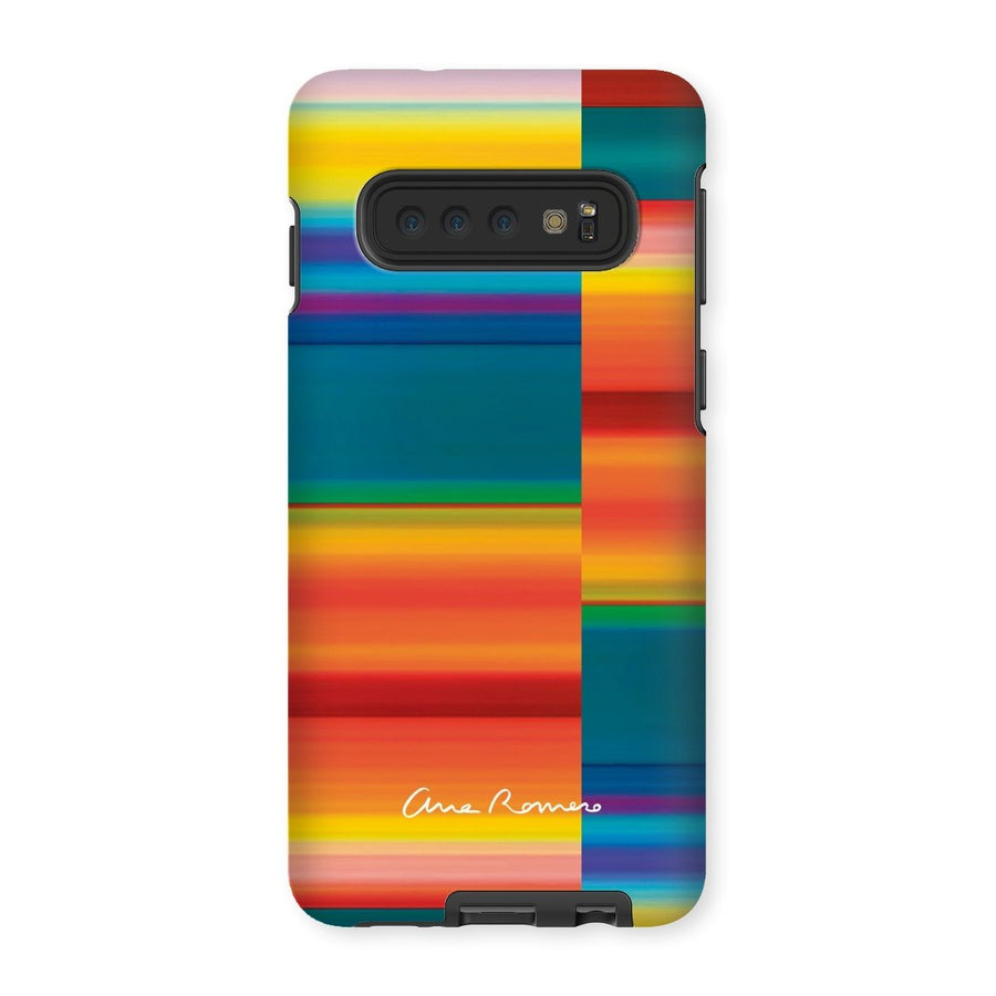Color Landscape Samsung Tough Phone Case Ana Romero Collection Samsung Galaxy S10 Gloss 