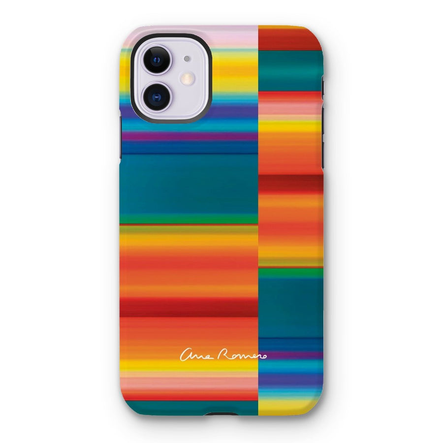 Color Landscape Tough iPhone Case Ana Romero Collection iPhone 11 Gloss 