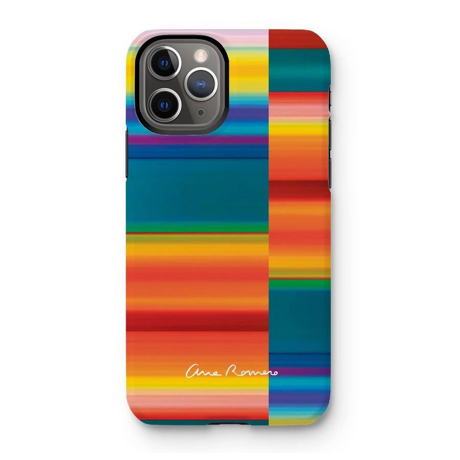 Color Landscape Tough iPhone Case Ana Romero Collection iPhone 11 Pro Gloss 