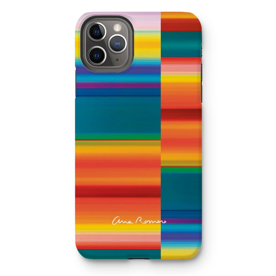 Color Landscape Tough iPhone Case Ana Romero Collection iPhone 11 Pro Max Gloss 