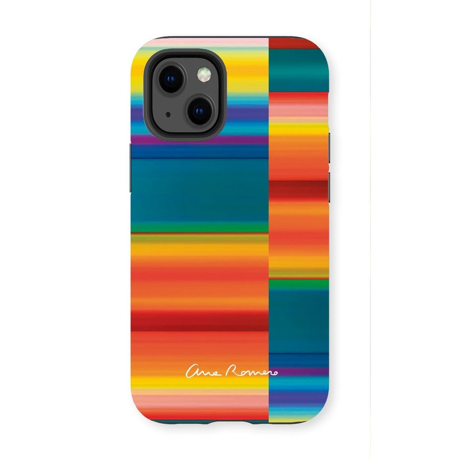 Color Landscape Tough iPhone Case Ana Romero Collection iPhone 13 Mini Gloss 