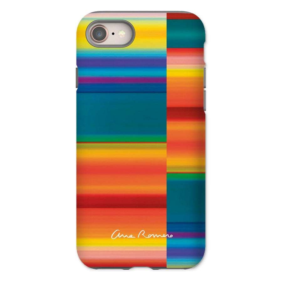 Color Landscape Tough iPhone Case Ana Romero Collection iPhone 8 Gloss 