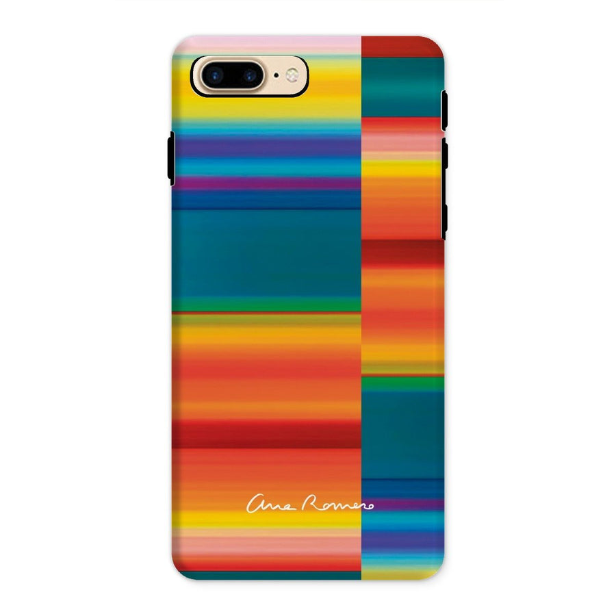 Color Landscape Tough iPhone Case Ana Romero Collection iPhone 8 Plus Gloss 