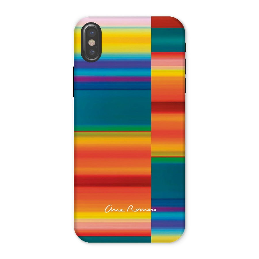 Color Landscape Tough iPhone Case Ana Romero Collection iPhone X Gloss 