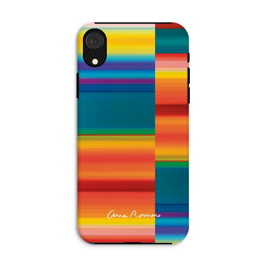 Color Landscape Tough iPhone Case Ana Romero Collection iPhone XR Gloss 