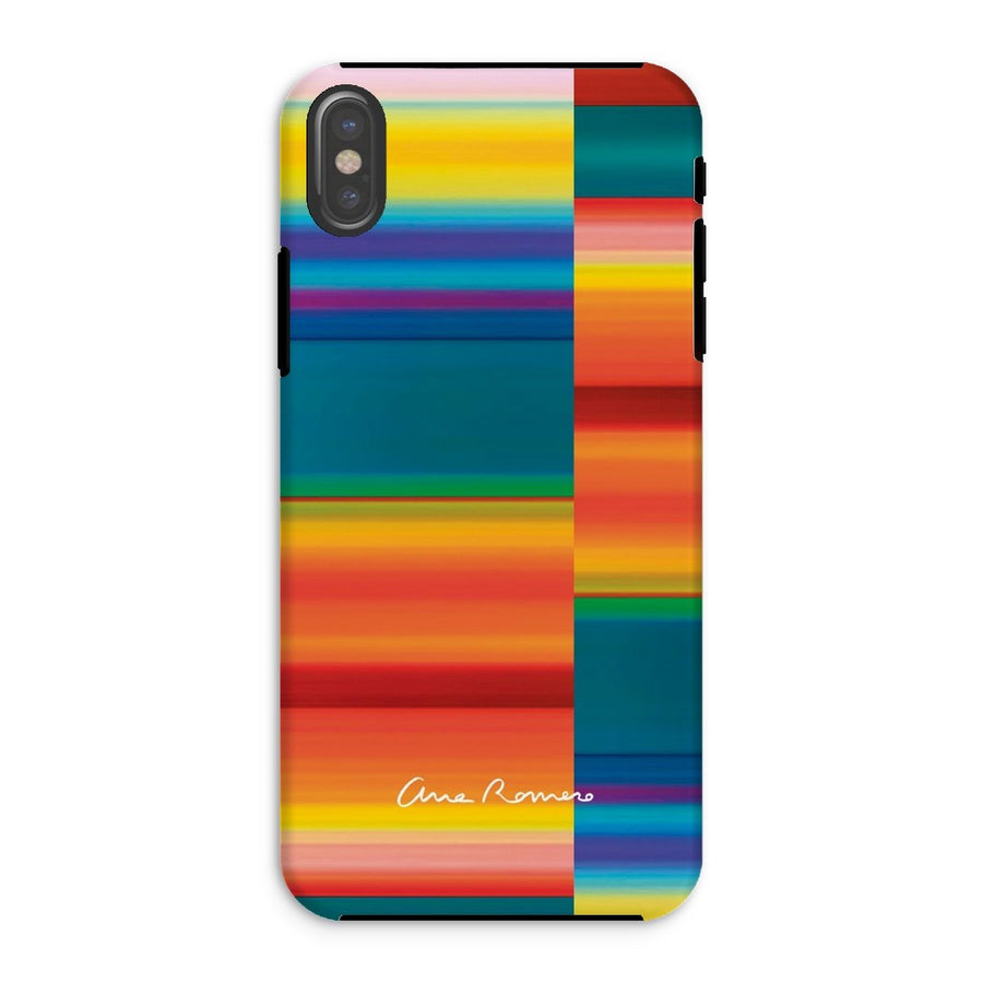 Color Landscape Tough iPhone Case Ana Romero Collection iPhone XS Gloss 