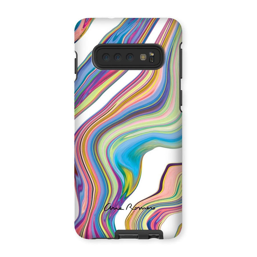 Color Lava Samsung Tough Case Ana Romero Collection Samsung Galaxy S10 Gloss 