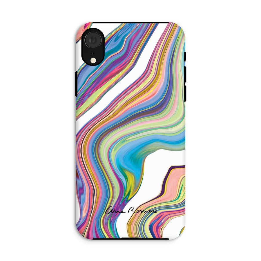 Color Lava Tough iPhone Case Ana Romero Collection iPhone XR Gloss 