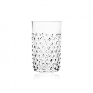 Crystal Hobnail Tumblers (SET of 2) Ana Romero Collection Set of 2 