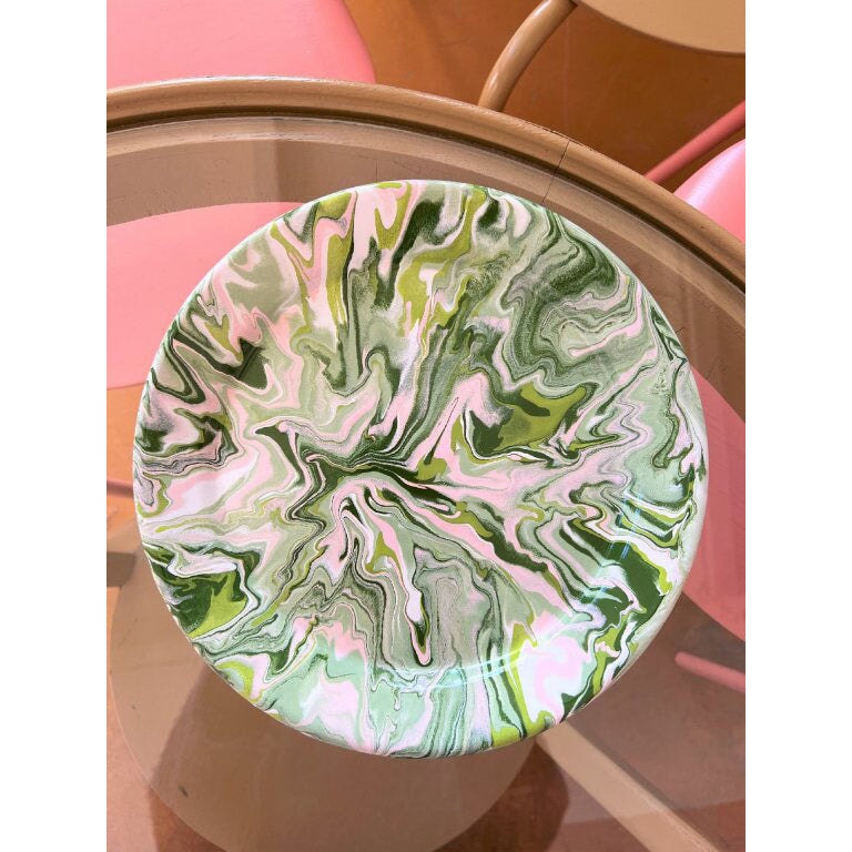 Eat your Greens Enamel Plate Ana Romero Collection 