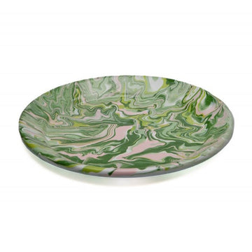 Eat your Greens Enamel Plate Ana Romero Collection 