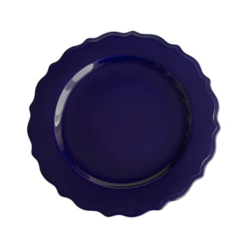 Feel the Blues Charger Plate Ana Romero Collection 