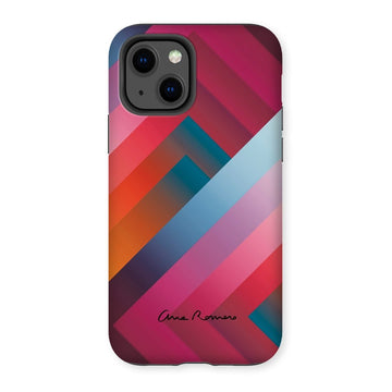 Gradient Geo Multi Tough iPhone Case Ana Romero Collection iPhone 13 Gloss 
