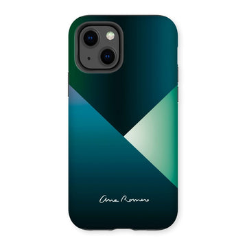 Gradient Geo Tough iPhone Case Ana Romero Collection iPhone 13 Gloss 