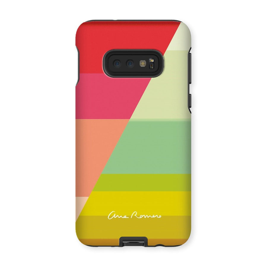 Gradient Stripes 04 Samsung Tough Case Ana Romero Collection Samsung Galaxy S10E Gloss 