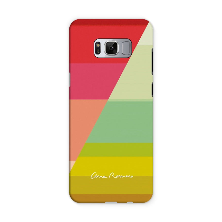Gradient Stripes 04 Samsung Tough Case Ana Romero Collection Samsung Galaxy S8 Gloss 