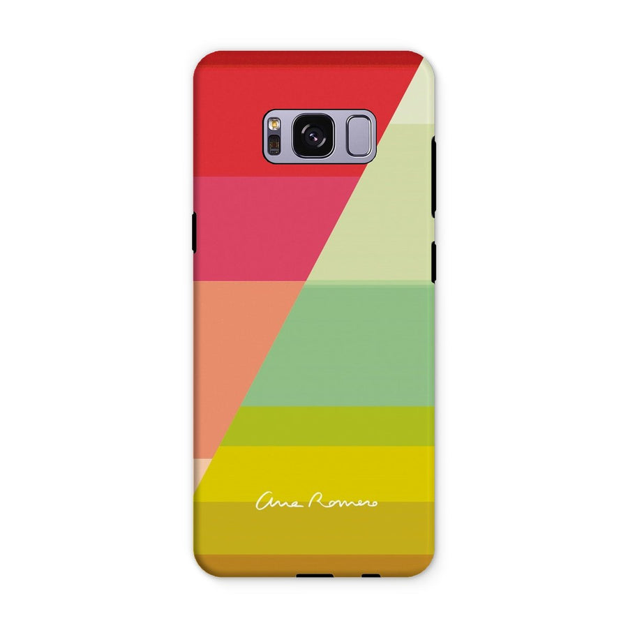 Gradient Stripes 04 Samsung Tough Case Ana Romero Collection Samsung Galaxy S8 Plus Gloss 