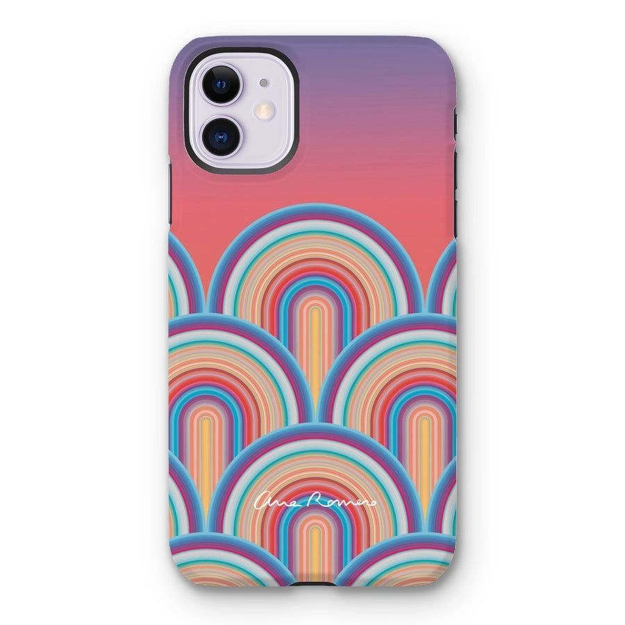 Here Comes the Sun Tough iPhone Case Ana Romero Collection iPhone 11 Gloss 