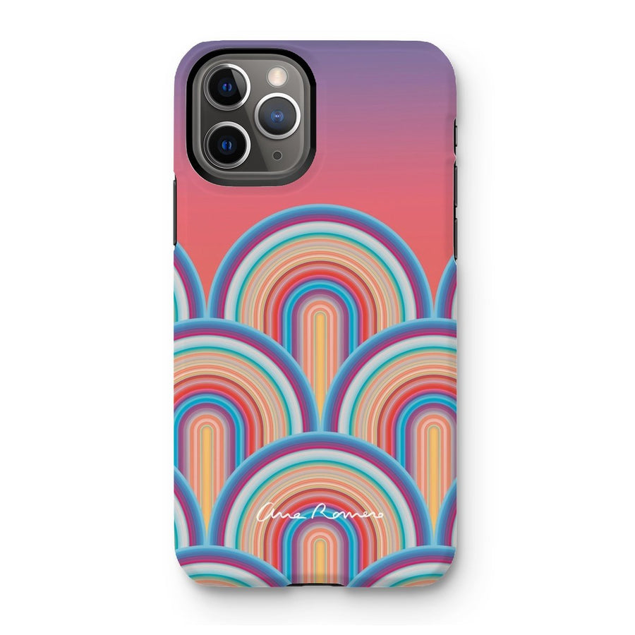 Here Comes the Sun Tough iPhone Case Ana Romero Collection iPhone 11 Pro Gloss 