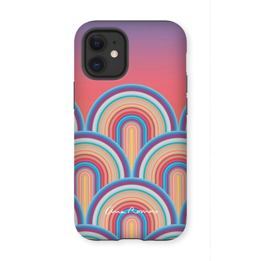 Here Comes the Sun Tough iPhone Case Ana Romero Collection iPhone 12 Mini Gloss 
