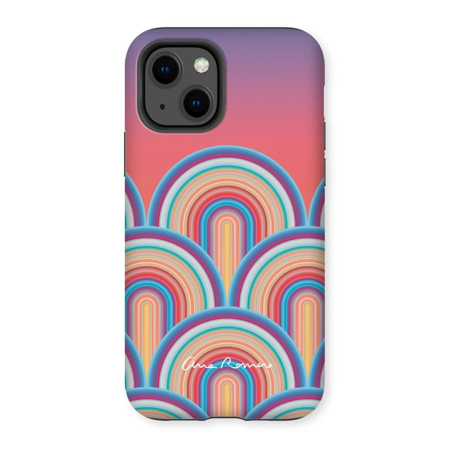 Here Comes the Sun Tough iPhone Case Ana Romero Collection iPhone 13 Gloss 