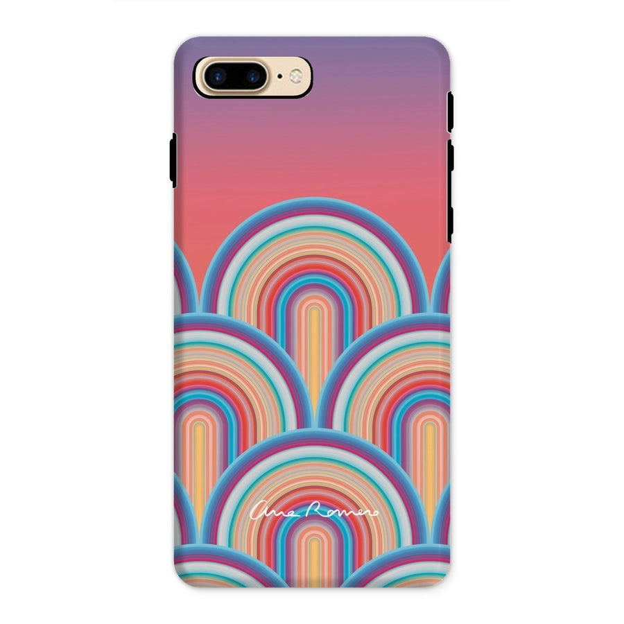 Here Comes the Sun Tough iPhone Case Ana Romero Collection iPhone 8 Plus Gloss 