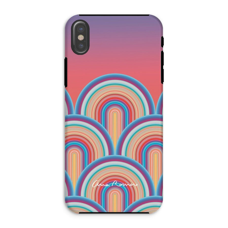 Here Comes the Sun Tough iPhone Case Ana Romero Collection iPhone XS Gloss 
