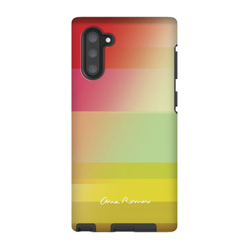 Motion Stripes 02 Samsung Tough Case Ana Romero Collection Samsung Galaxy Note 10 Gloss 