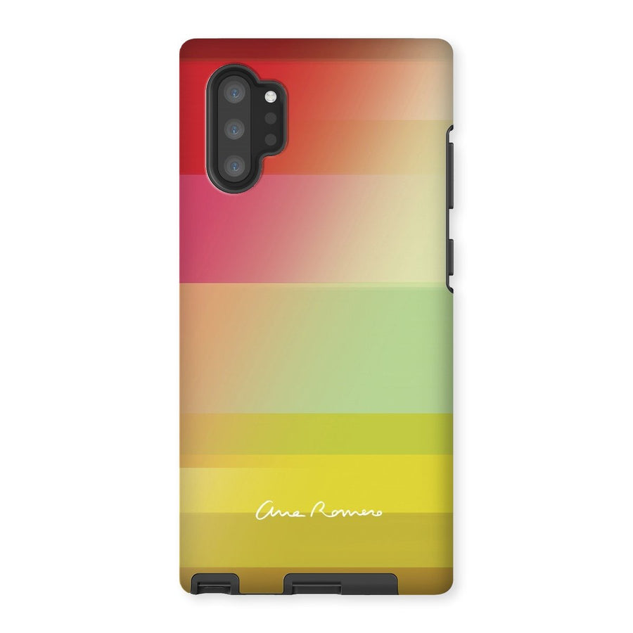 Motion Stripes 02 Samsung Tough Case Ana Romero Collection Samsung Galaxy Note 10P Gloss 