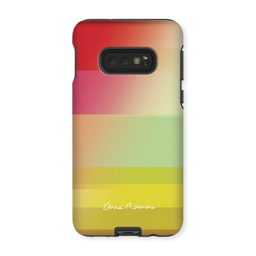 Motion Stripes 02 Samsung Tough Case Ana Romero Collection Samsung Galaxy S10E Gloss 