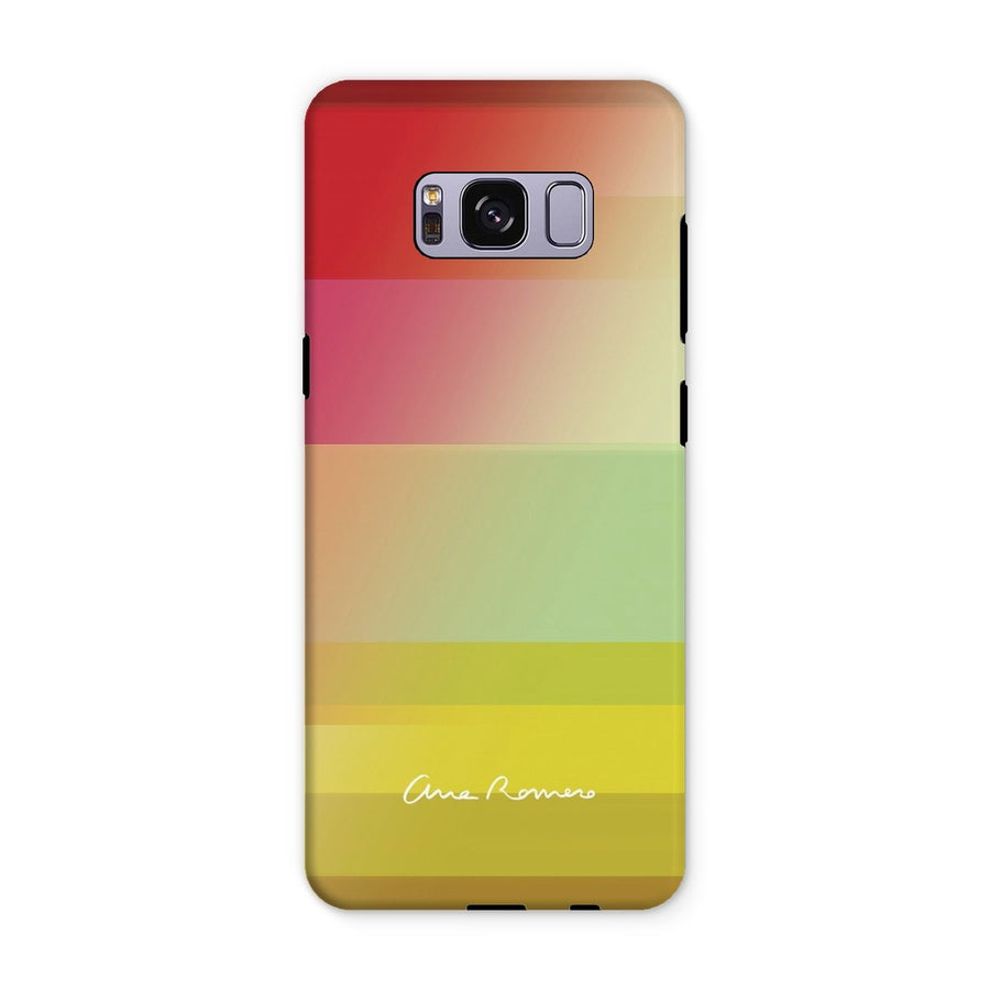 Motion Stripes 02 Samsung Tough Case Ana Romero Collection Samsung Galaxy S8 Plus Gloss 