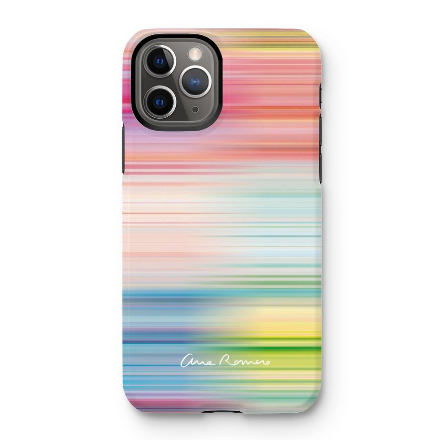 Motion Stripes Tough iPhone Case Ana Romero Collection iPhone 11 Pro Gloss 