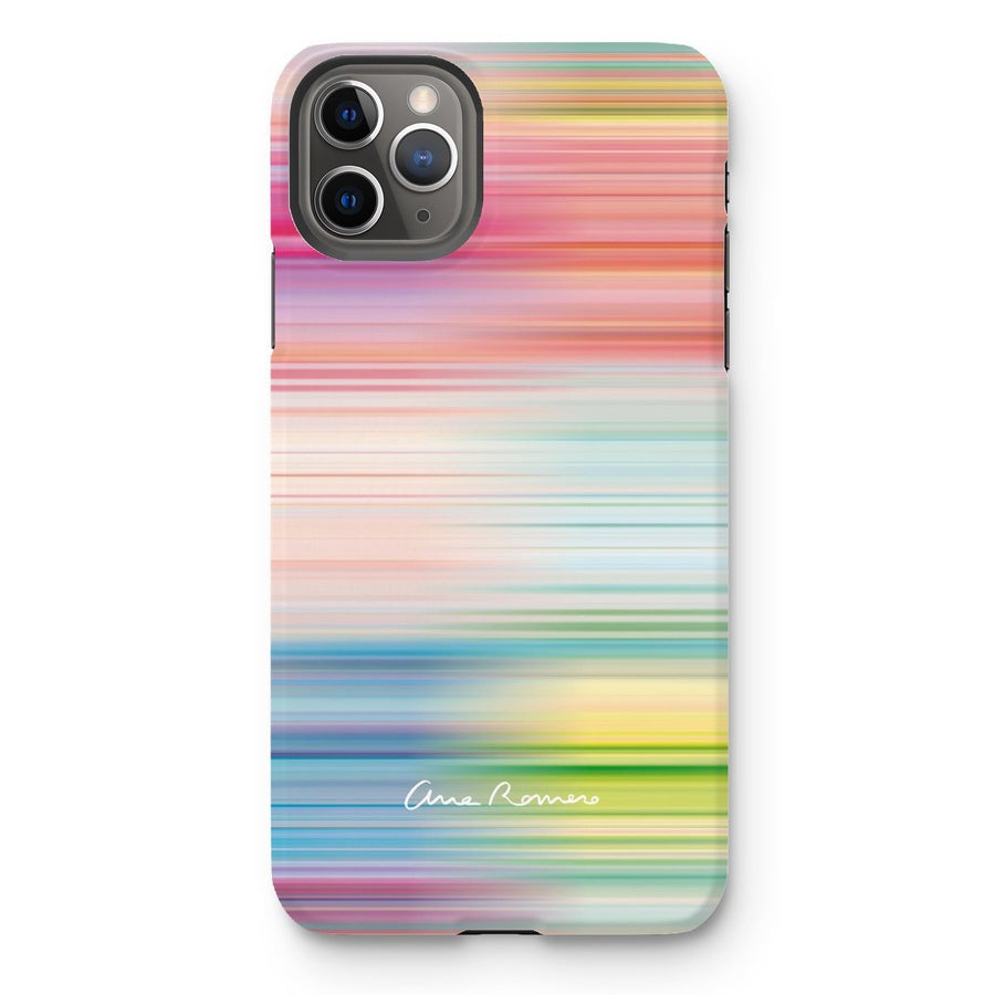 Motion Stripes Tough iPhone Case Ana Romero Collection iPhone 11 Pro Max Gloss 