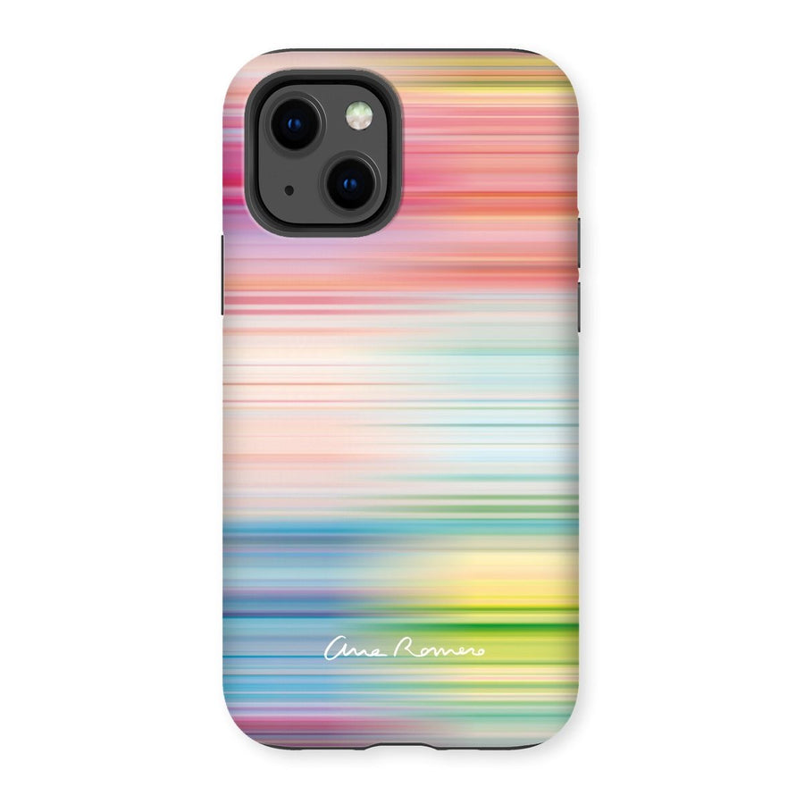 Motion Stripes Tough iPhone Case Ana Romero Collection iPhone 13 Gloss 