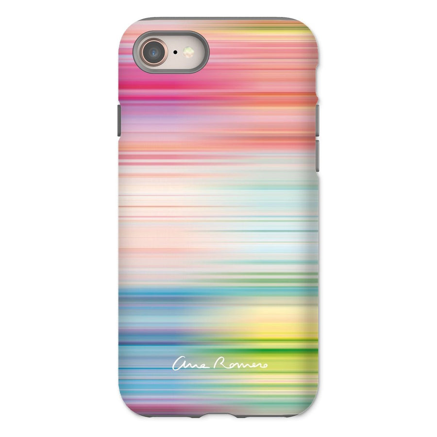 Motion Stripes Tough iPhone Case Ana Romero Collection iPhone 8 Gloss 