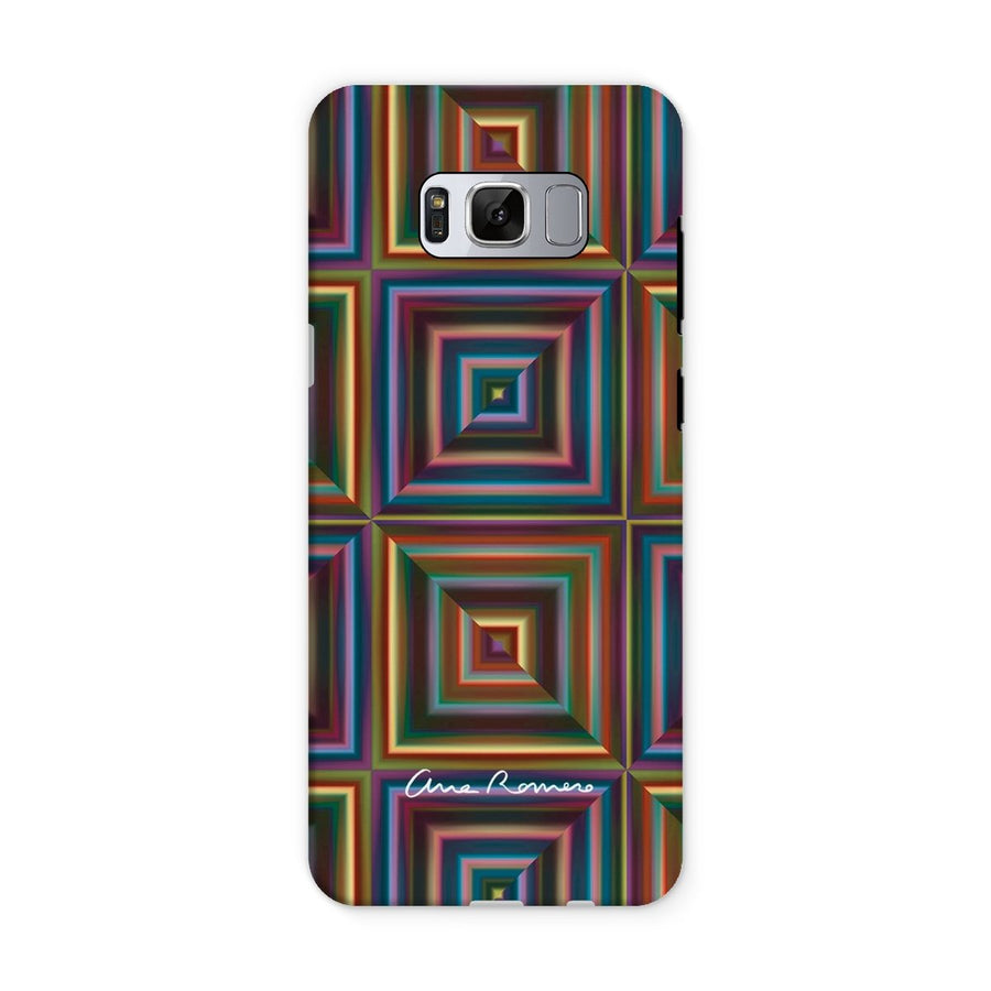 Optical Patchwork Samsung Tough Case Ana Romero Collection Samsung Galaxy S8 Gloss 