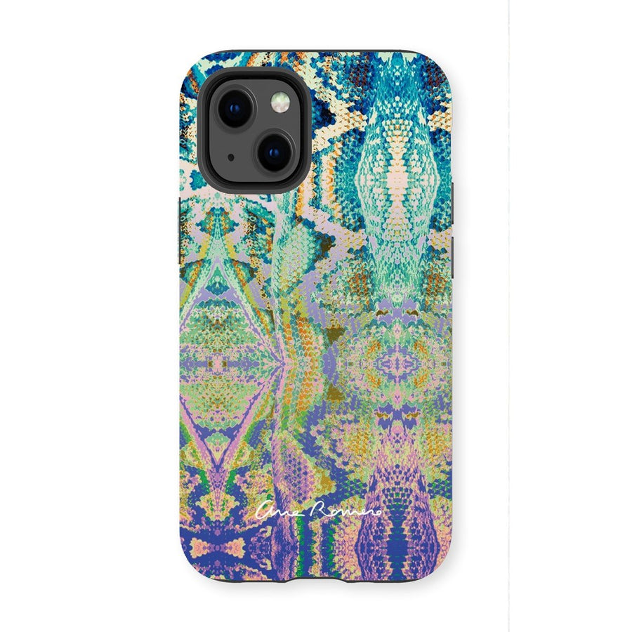 Snake Skin Tough iPhone Case Ana Romero Collection iPhone 13 Mini Gloss 