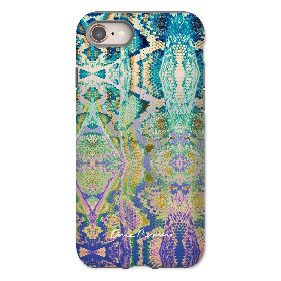Snake Skin Tough iPhone Case Ana Romero Collection iPhone 8 Gloss 