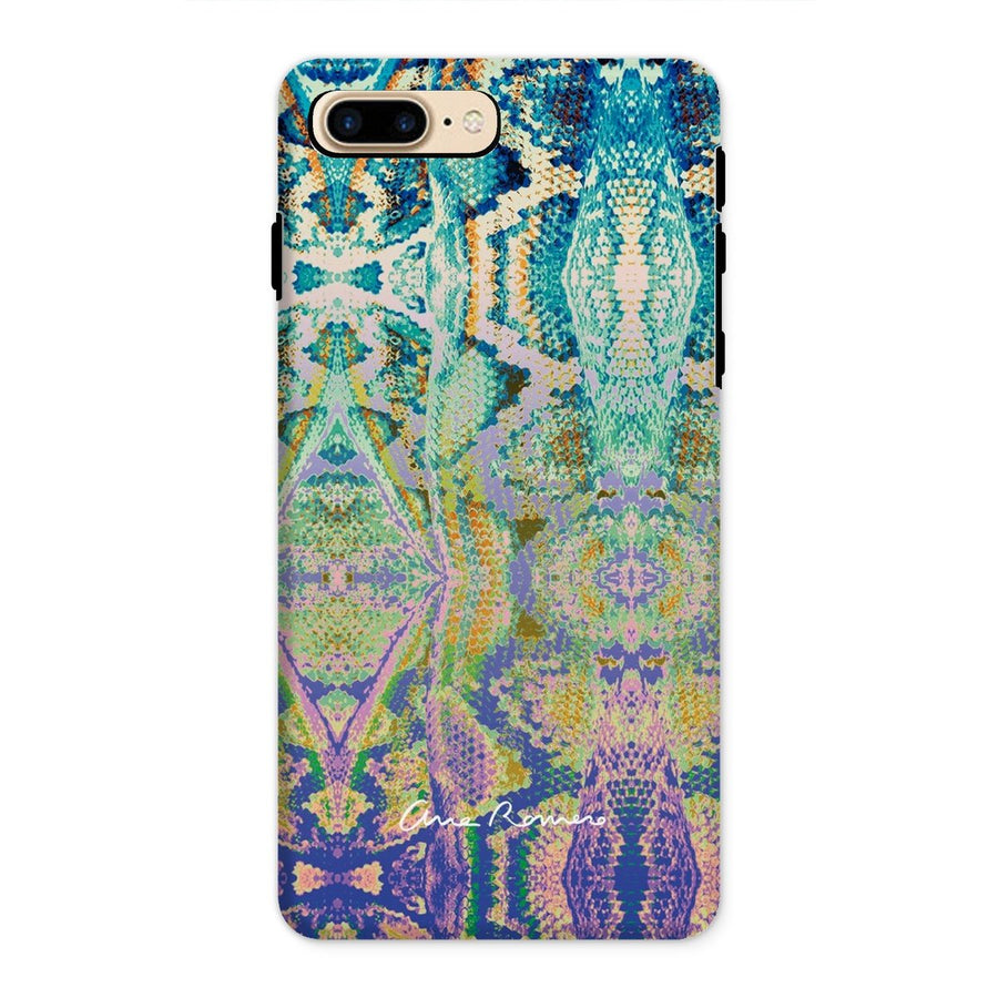 Snake Skin Tough iPhone Case Ana Romero Collection iPhone 8 Plus Gloss 