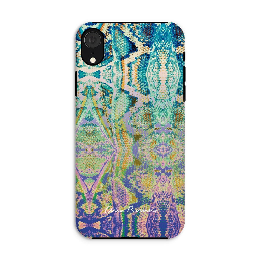 Snake Skin Tough iPhone Case Ana Romero Collection iPhone XR Gloss 