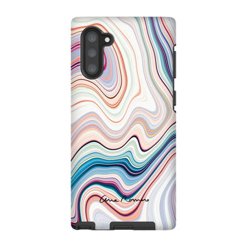 Soft Color Marble Samsung Tough Case Ana Romero Collection Samsung Galaxy Note 10 Gloss 