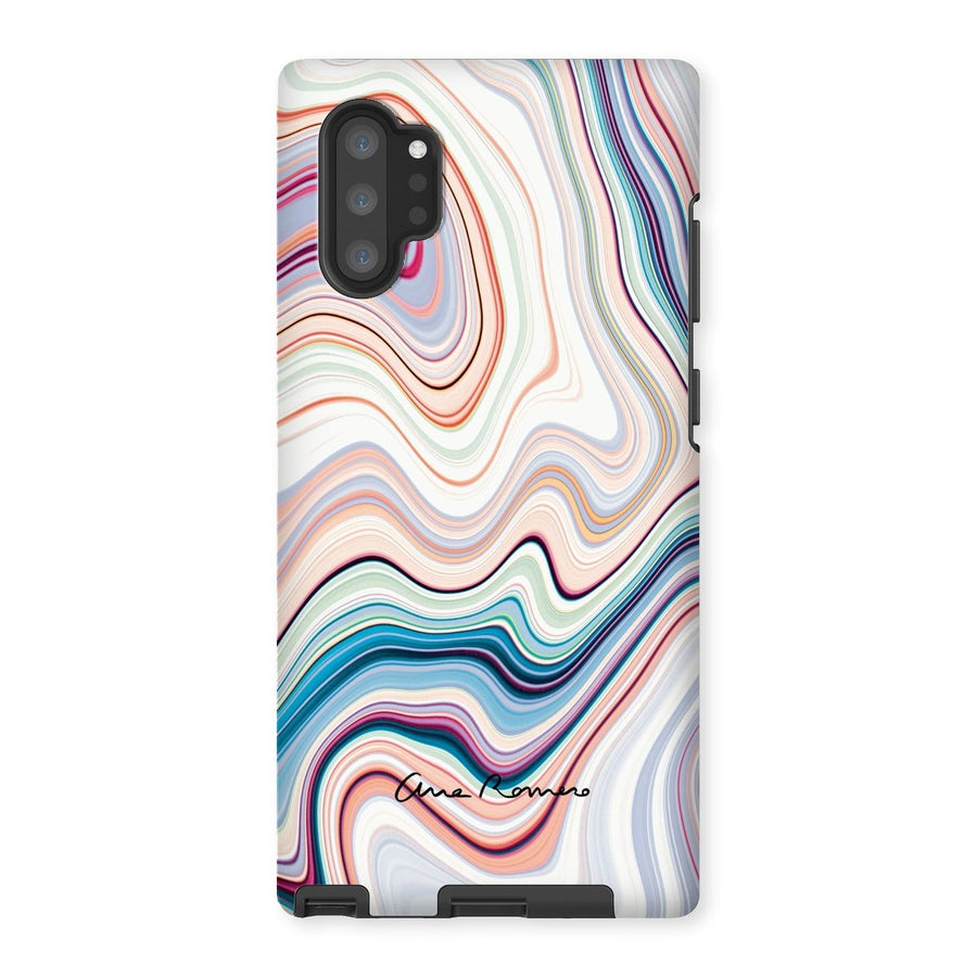 Soft Color Marble Samsung Tough Case Ana Romero Collection Samsung Galaxy Note 10P Gloss 